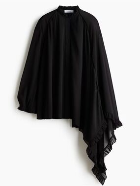 Black CHIFFON HM STUDIO26 blouse…